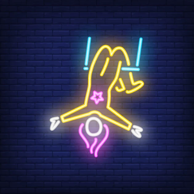 Neón LED "Acrobat Star"