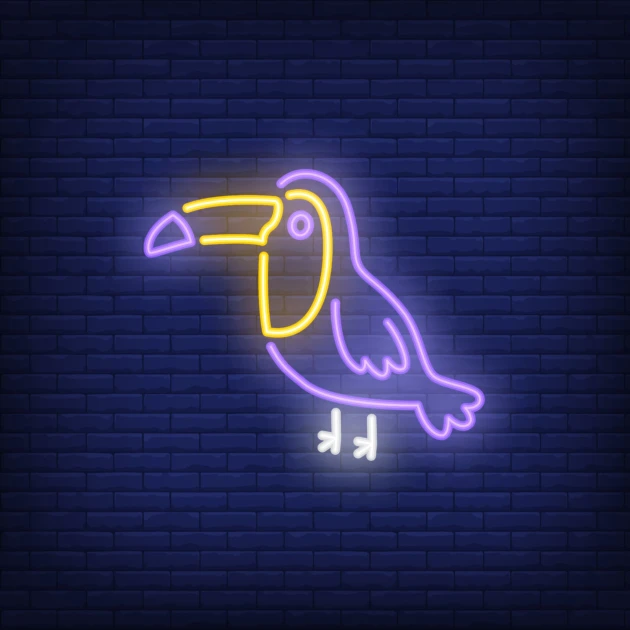Neón LED "Tucán Paradise"